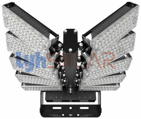 スポーツ フィールド合計 18720Lm 出力のための極度の高い明るい 1200W 明るいスタジアム ライト